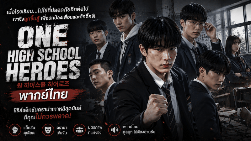 one high school heroes พากย์ไทย